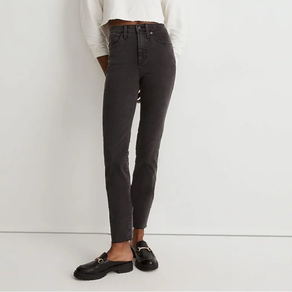 Madewell Stovepipe Jeans in Banberry Wash: Raw-Hem Edition 23